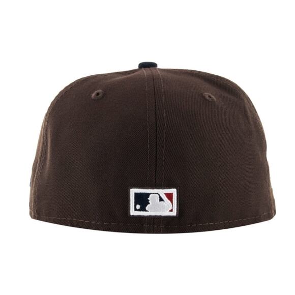 New Era X Billion Creation Mens 59FIFTY San Diego Padres Fitted Hat Brown 7 5/8 - Picture 4 of 14